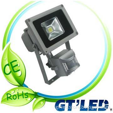 PIR floodlight with ce, rohs, saa approved
